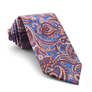 Corbata Azul Cachemir