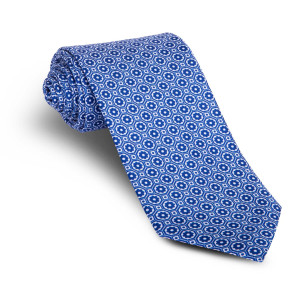 Corbata Dibujos Azules
