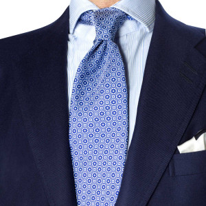 Corbata Dibujos Azules