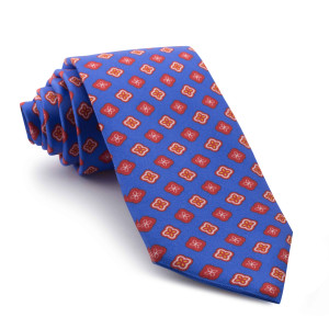 Corbata Azul Dibujos
