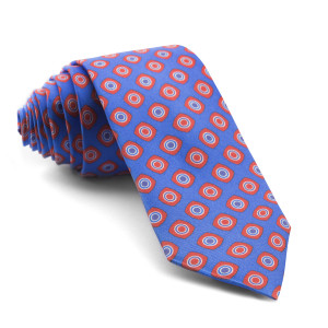 Corbata Azul Dibujos