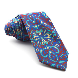 Corbata Burdeos Cachemir