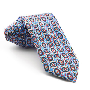 Corbata Azul Dibujos