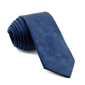 Corbata Azul Cachemir con tonos Azules