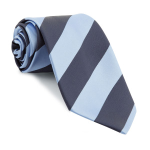 Corbata Rayas Club Marino y Celeste