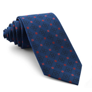 Corbata Azul Dibujos
