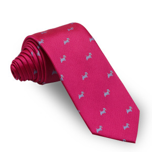Corbata Fucsia Perros Westie o Terrier Celestes