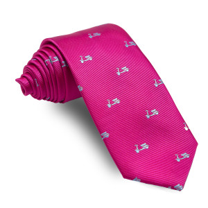 Corbata Fucsia Motos Celestes
