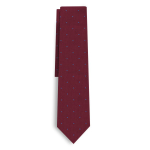 Corbata Granate Lunares