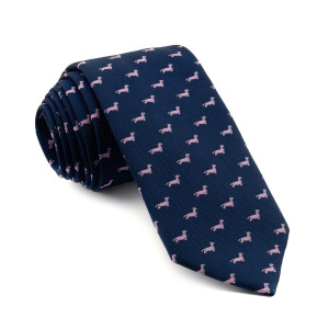 Corbata Azul Perros Teckel