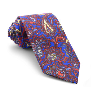 Corbata Azul Cachemir