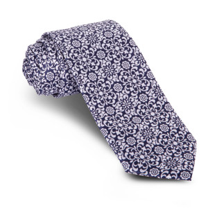 Corbata Flores