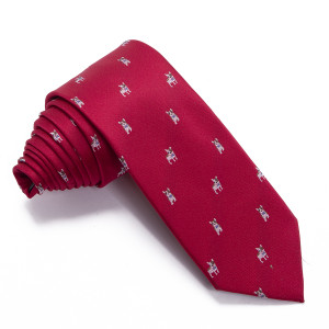 Corbata Roja Perros Bulldog