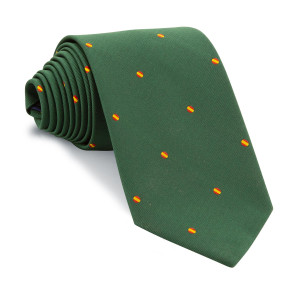 CORBATA VERDE LUNARES ESPAÑA