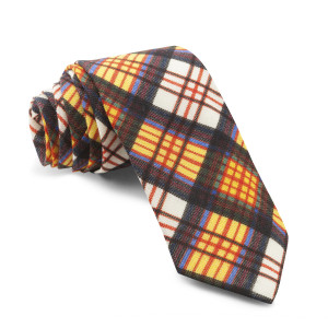 Corbata Lana Cuadros Escoceses