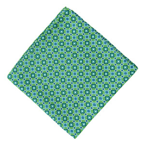 Pañuelo Verde Dibujos Marino