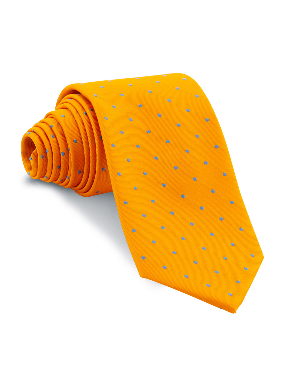 Corbata TigerTie | Estampado A Cuadros Azul Marino Y Naranja | Corte Clásico | Largo 150 Cm | Elegancia Casual