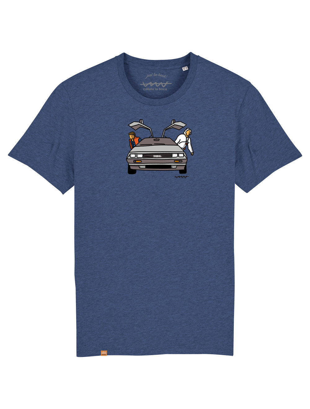Camiseta Azul Regreso al Futuro Callate La Boca Camiseta Azul Regreso al Futuro Callate La Boca